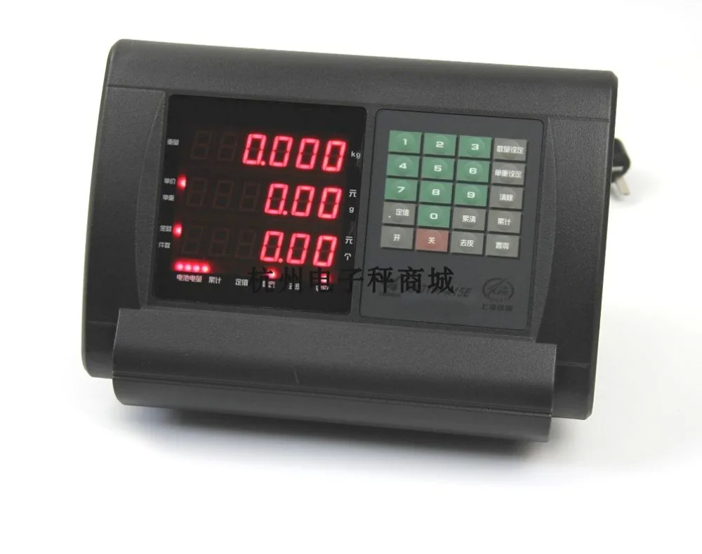 

XK3190-A15E weighing control instrument weighing-scale, counting-scale, electronic platform, display.