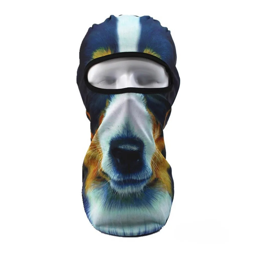 Маски с животными, 3D, для улицы, Лыжный велосипед, Cyling Beanies, зимний ветер, пробка для лица, шапки, полное лицо, практичный, спортивный, премиум, флис, мягкий#070