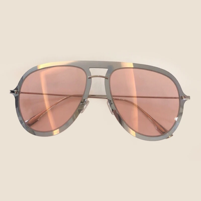 Высококачественные женские солнцезащитные очки овальные модные роскошные брендовые дизайнерские очки в металлической оправе Oculos De Sol Feminino