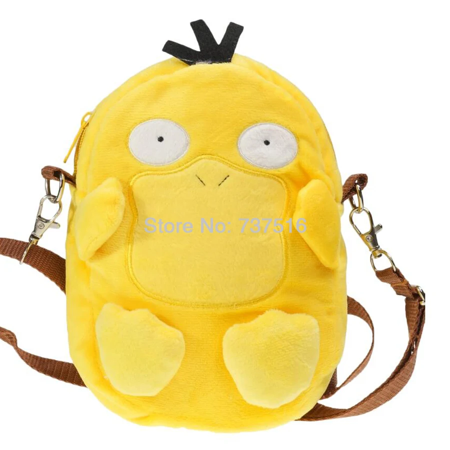 Pokemon Snorlax Backpack Shoulder Bag Plush Doll 8 Inch School Bag Boy Girl Gift