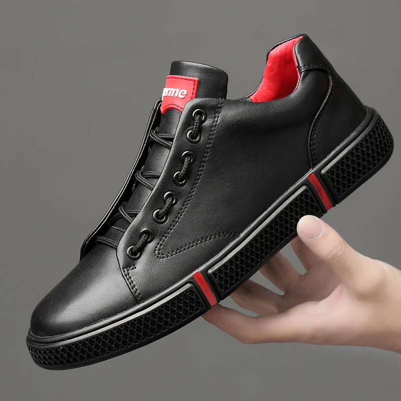

Fashion Genuine leather men shoes Flats Soft cow leather men Male lace up outdoor summer breathable High Quality Men Shoes L5