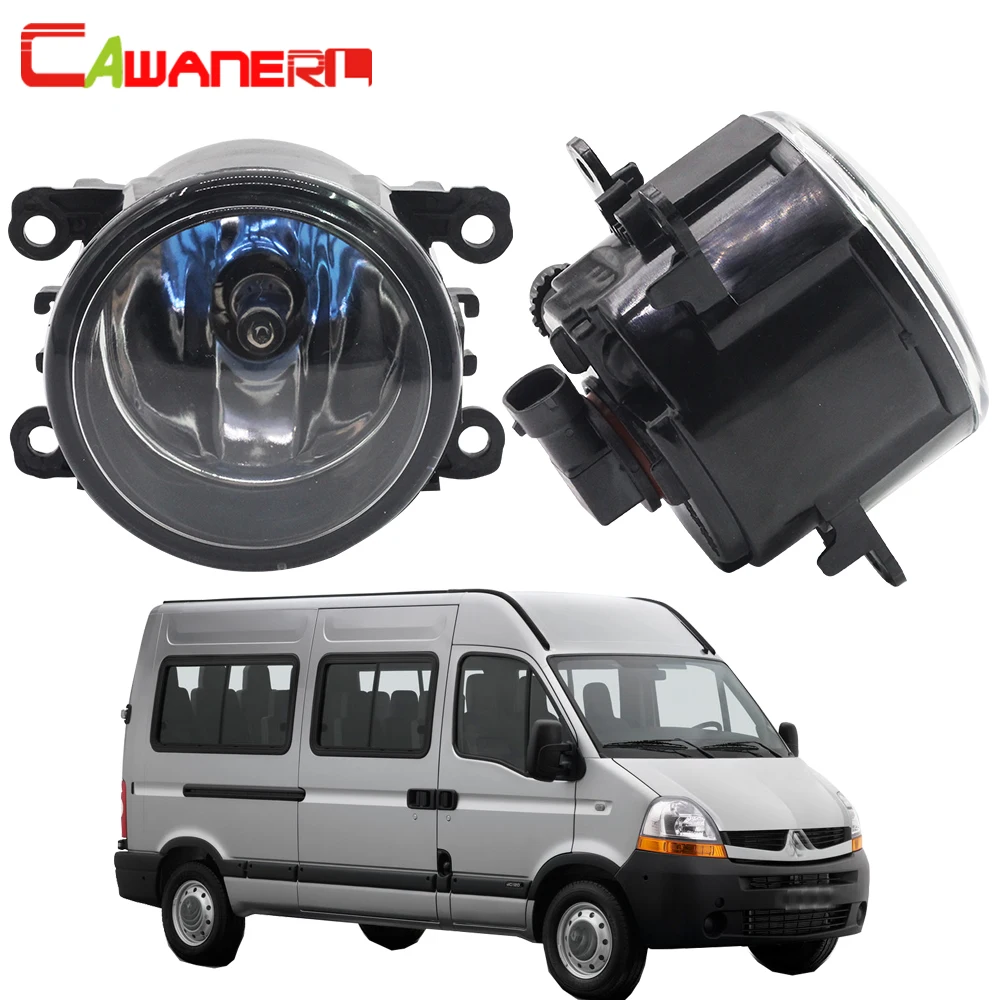 Cawanerl For Renault Master II 1998-2010 100W H11 Car Halogen Bulb Fog Light Daytime Running Lamp DRL High Power 2 Pieces