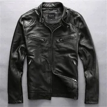 Фильм предохранитель Донни Йен и по лучшей цене и безупречно для высокое качество черная кожа кожаная куртка размер S-6XL