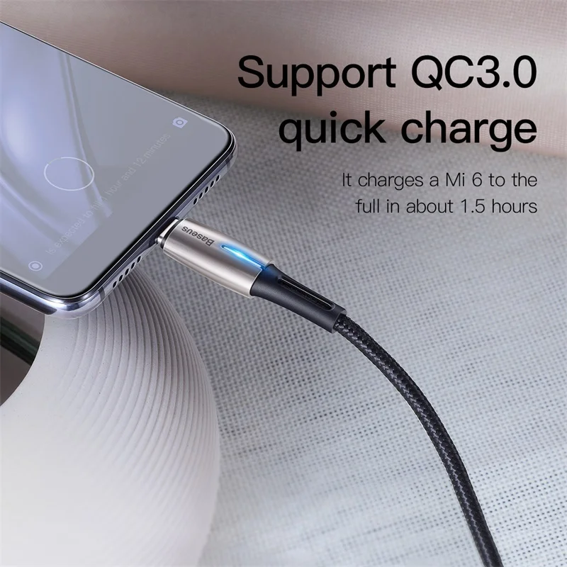Baseus кабель usb type C к usb type C для Redmi Note 7 Pro Quick Charge 4,0 кабель USB type C для samsung S9 S10