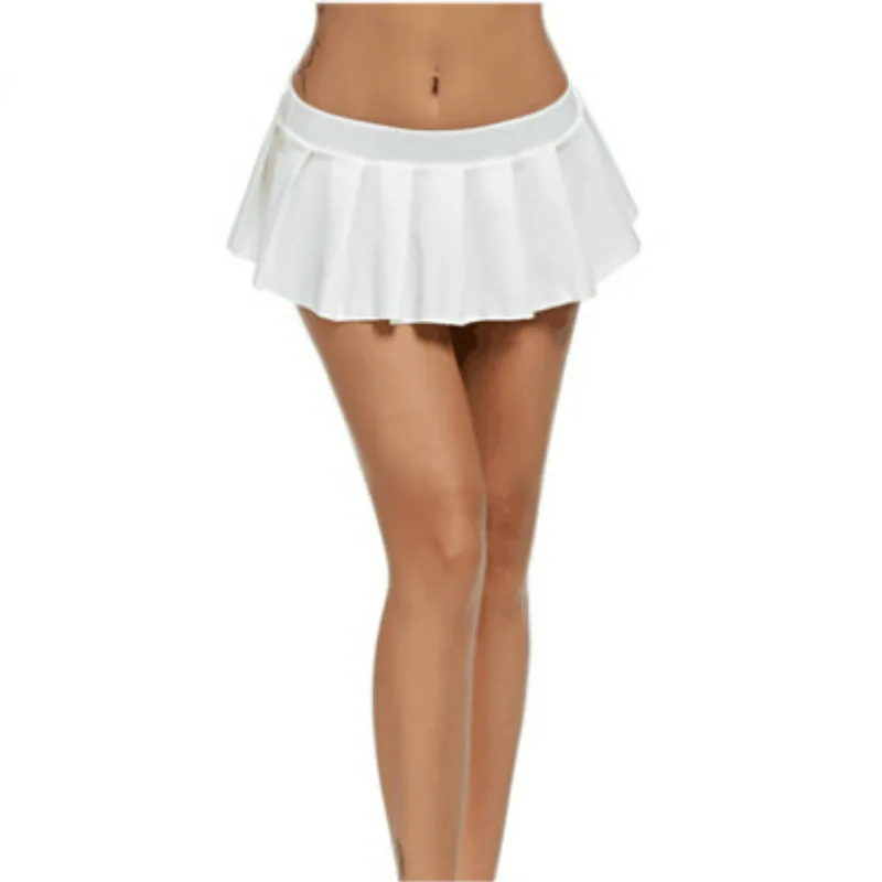 

Ladies Girl polyamid Mini Skirt Dance Club Fancy Women Frill Bunny Girls Sexy Short Skirt Chrimas S - XXL