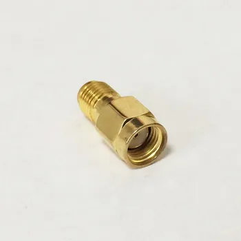 

1pc RP-SMA Male Plug to SMA Female Jack Connector RF Coax Adapter Straight goldplated NEW wholesale