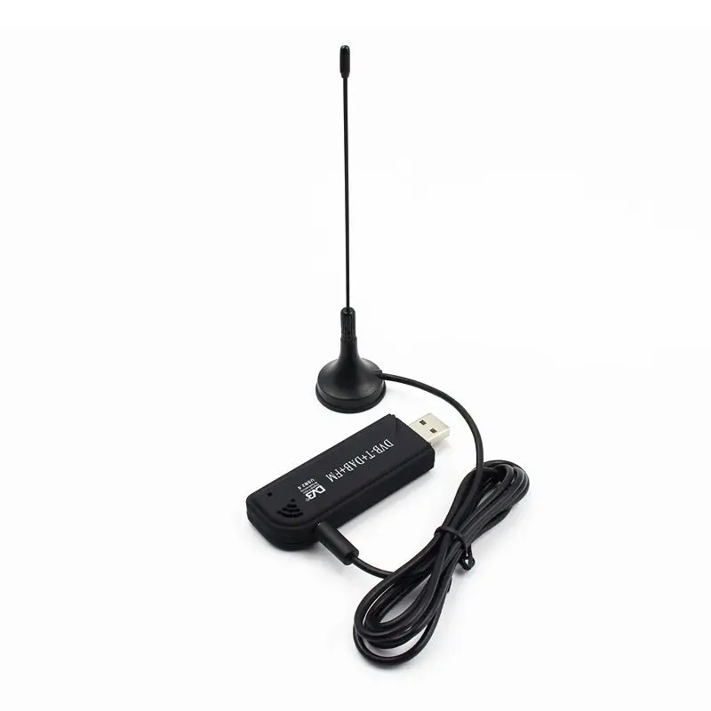 USB2.0 DAB FM DVB-T RTL2832U R820T2 SDR RTL-SDR Dongle Stick цифровой ТВ-тюнер, приемник ИК-пульт с антенной