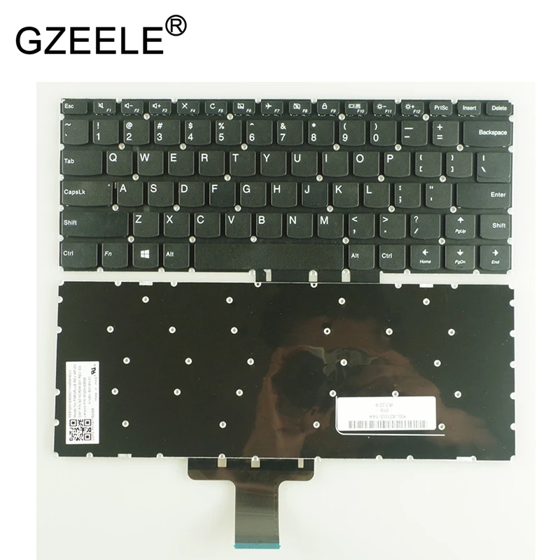 Клавиатура GZEELE для Lenovo Ideapad 310S-14ISK 510S-14ISK 14IKB 14AST 510s-14isk 510s-14ikb 310S-14 310s-14ast английская |