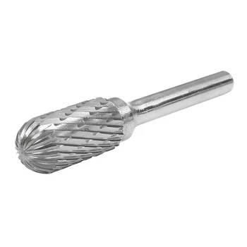 

NFLC-12mmx25mm Double Cut Cylindrical Alloy Bur Rotary File Bit