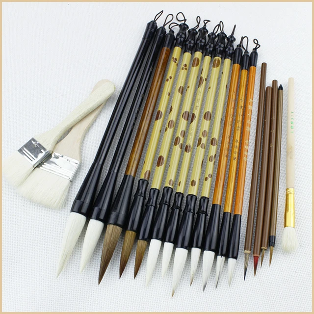 中国の書道セット、中国の筆、書道筆セット、春節連句、中国の絵画筆、