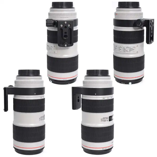 キヤノンef 70-200 f/2.8l usm用メタルレンズサポートカラー三脚