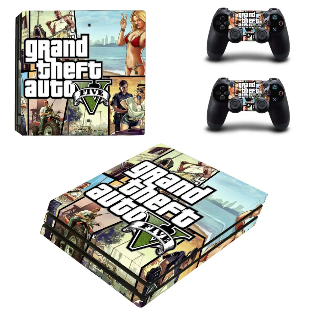 Grande Roubo De Auto V Gta 5 Pele Adesivo Decalque Para Ps3 Playstation  Gordura 3 Console E Controladores Para Ps3 Skins Adesivo Filme De Vinil -  Adesivos - AliExpress