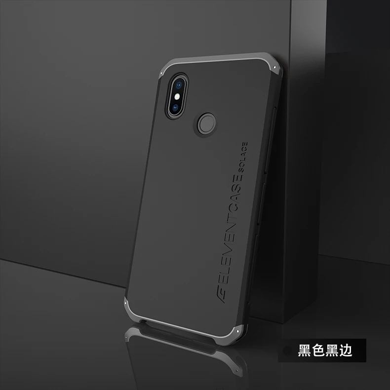 Для Xiaomi Mi 8 чехол для телефона для Xiaomi Mi 8 алюминиевая металлическая рамка для Xiaomi Mi 8 задняя крышка для Xiaomi Mi 8 Capa Fundas - Цвет: J