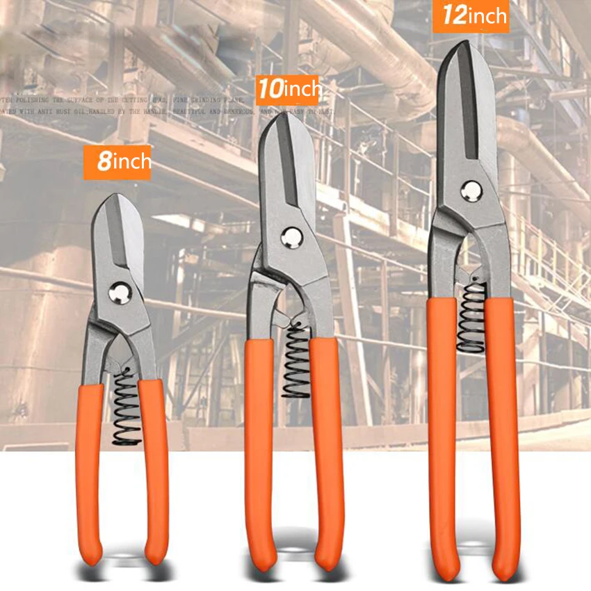 Iron Scissors Cuts Industrial Multi function Stainless Steel Manual