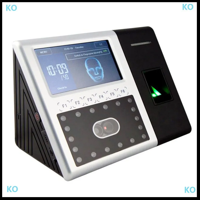 

iface302 Built in Battery Face + Fingerprint Biometric Technology Face Recognition Machine