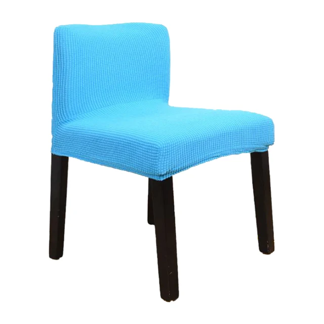 New Bar Chair Cover Dining Chair Seat Cover Low Back Stretch Party