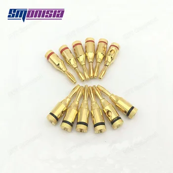 

Smonisia 4MM Gilded Banana Plug Connector for Stereo Sound Box Loudspeakers for Enthusiasts