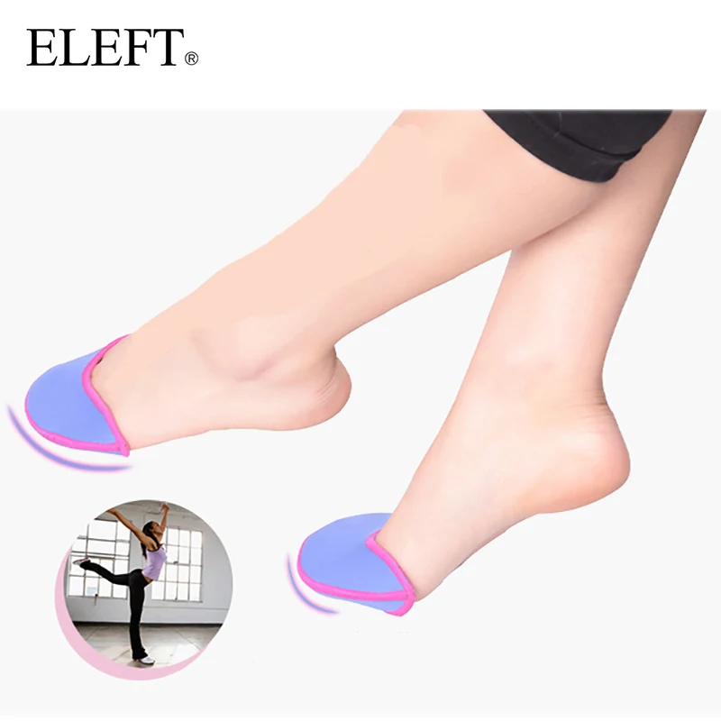 

ELEFT foot care toe dance protector insoles half pad pads sponge silicone gel support ballet shoes covers high heel shoe women