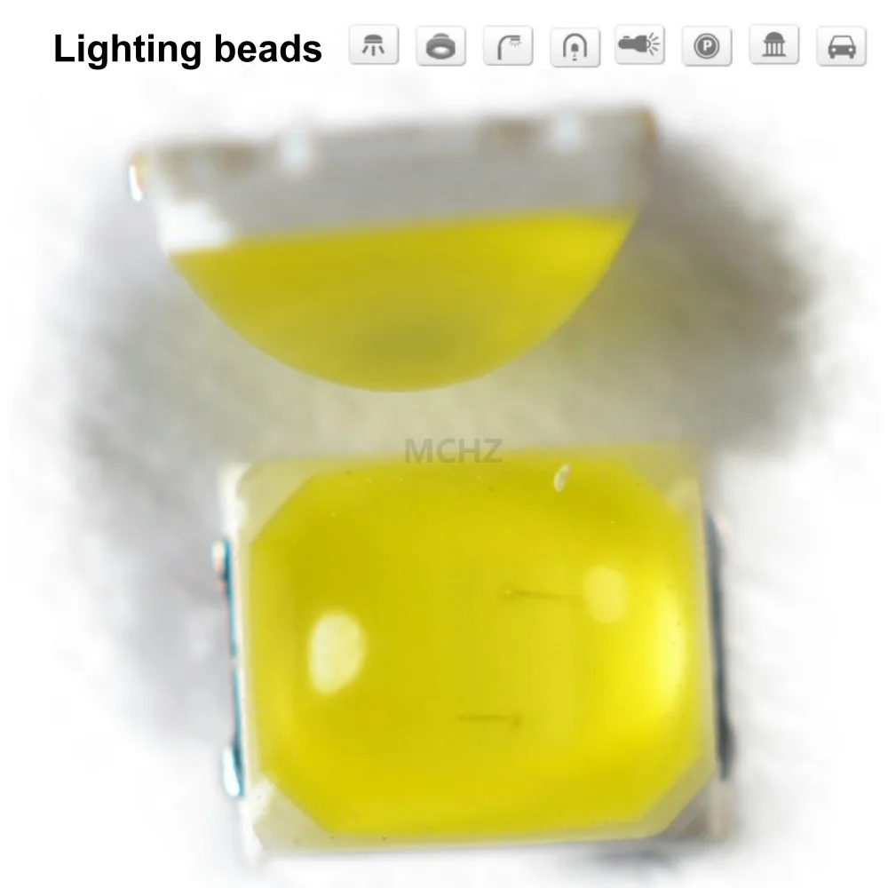310 шт./лот SMD LED 2835 Светодиодные лампы 1 Вт 5700 мА 3 В 6000 в K CRI80 светоизлучающие