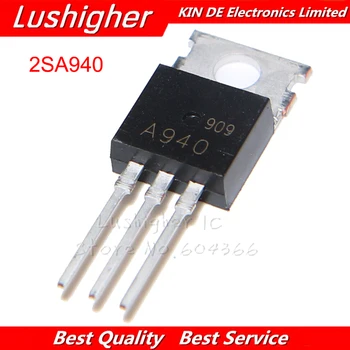 

10PCS = 5pair C2073 A940 2SC2073 2SA940 TO220 TO-220 Triode Transistor