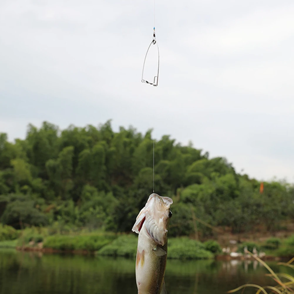 At Top Lazy Person Parts Catapult Ejection Stainless Steel Automatic Fishing Hook Full Speed All The Water Spring Universal