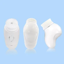 Электрическая вращающаяся щетка для очищения лица, ультра тонкие щетки для волос, мягкая щетка для отшелушивания, NShopping