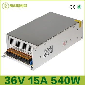 

Wholesale price DC 36V 15A 540W Regulated Switching Power Supply For LED Strip Lights