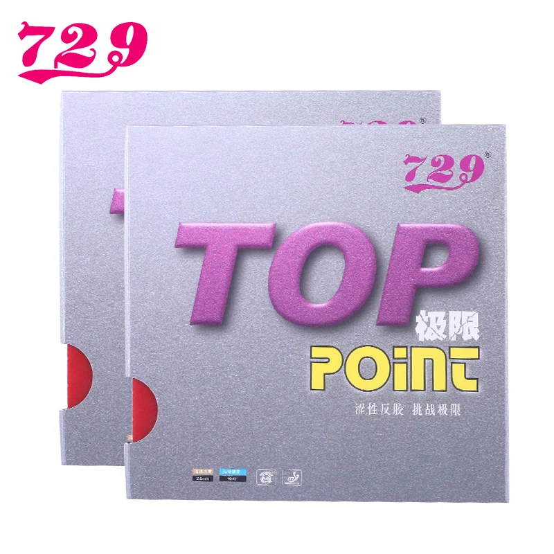 1x RITC 729 Топ Точка (не липкий) Pips In настольный теннис (PingPong) Резина с губкой|Ракетки