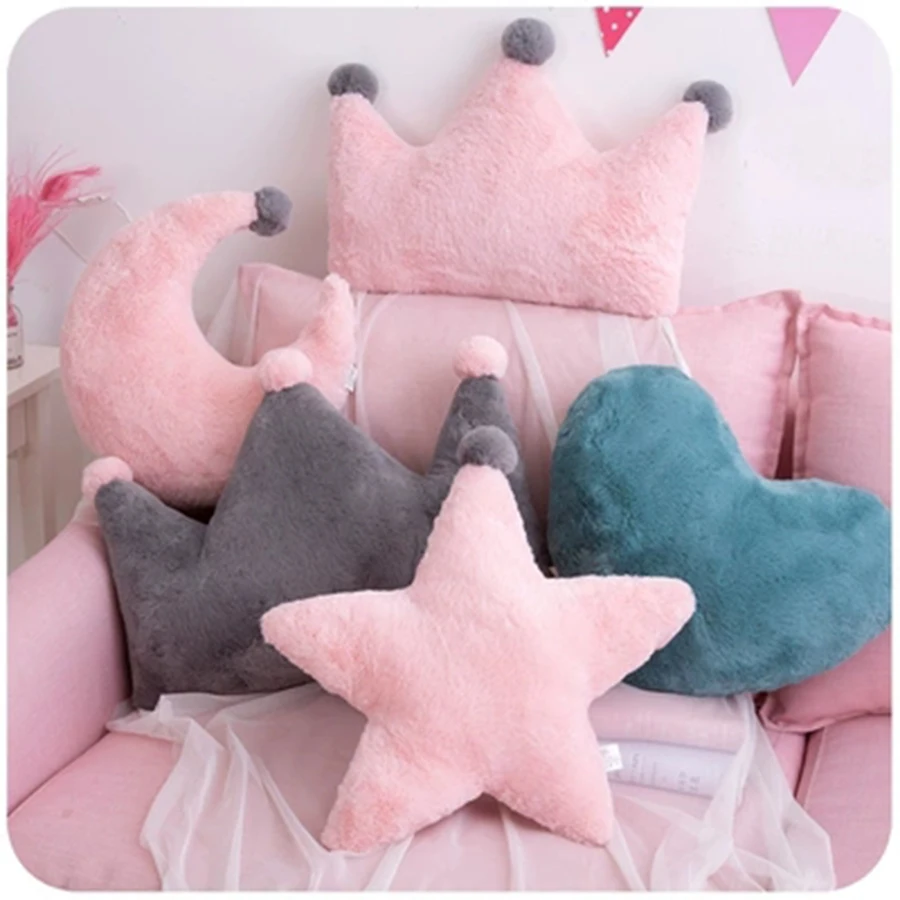 

Bedside Cushions Crown Pillow Home Decor Lumbar Support for Office Chair Pillows Sofa Living Room Cute Pillow Modern Home Decor5