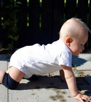 

1 pair cotton Baby Knee Pads Crawling Protector Kids Kneecaps Children Short Kneepad baby knee protector sports saftey