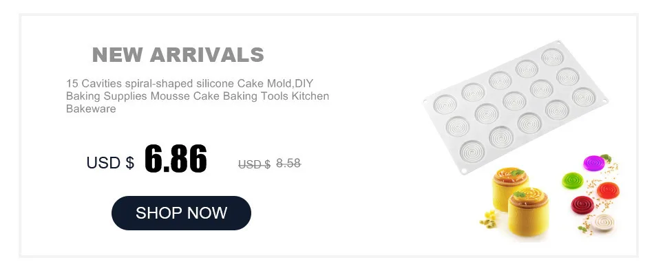 15 полостей круглые шарообразные 3D силиконовые формы, мини трюфель выпечки торта Плесень Для Шоколада десерт булочки булочный пудинг