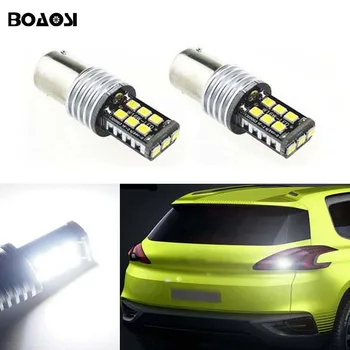 

2x 1156 P21W BA15S LED Samsung 2835 Chip Canbus No Error Backup Reverse Light for peugeot 307 206 2008 207 308 4008 508 5008 301