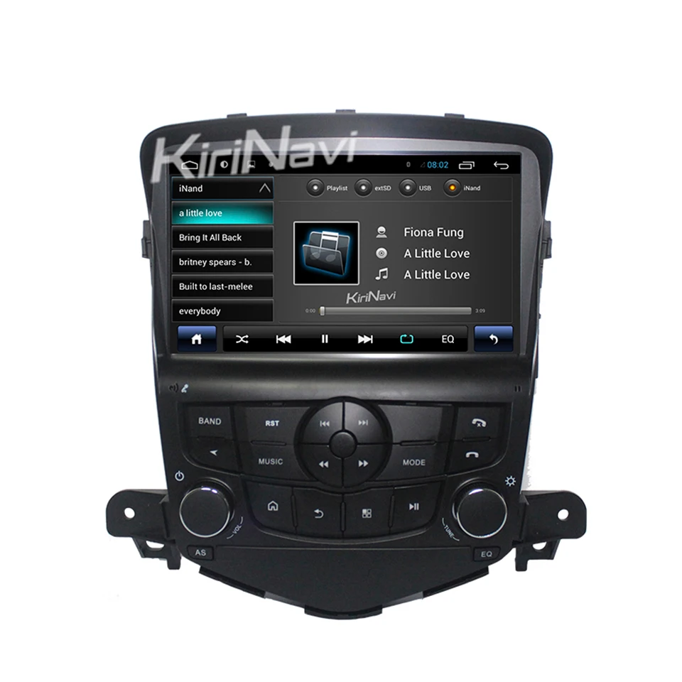 Best KiriNavi Octa Core Android 7.1 Car DVD For Chevrolet Cruze Android Multimedia Stereo GPS Navigation Car DVD Radio Player Wifi BT 5