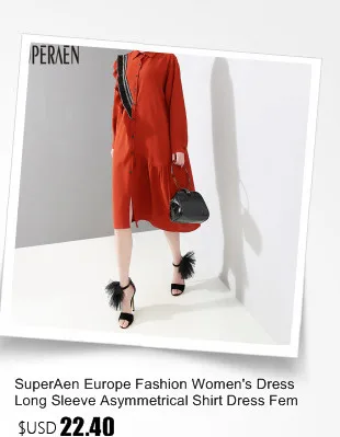 SuperAen Модное Новое Женское платье, корейский стиль, хлопок, повседневное, дикое, женское платье, весна, свободное, плюс размер, v-образный вырез, женская одежда