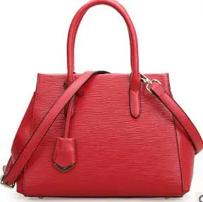 

2015 Fashion Brand Brief Shoulder Bag Elegant Women's Water Ripples Pattern Handbags High Quality Genuine Leather Bags