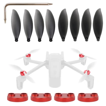 

4 Propeller Blades + 4Pcs Motor Protection Cover Dustproof and Anti-knock Cover for Parrot ANAFI Portable Foldable 4K Aerial