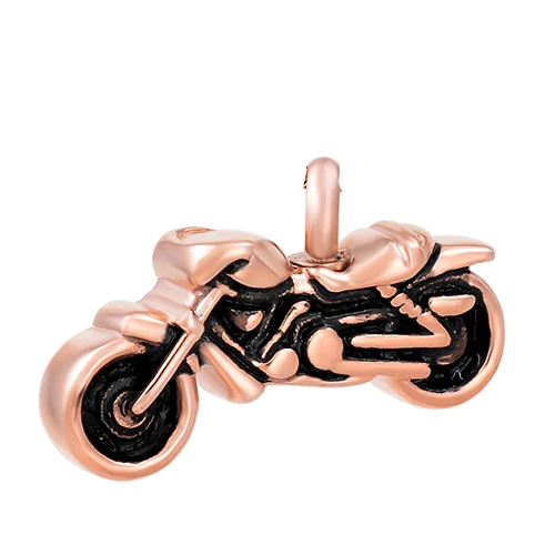 Здоровье Шарм мужские мотоциклетные кремации урна ожерелье из нержавеющей стали держатель праха на память мемориальные украшения - Окраска металла: Sliver