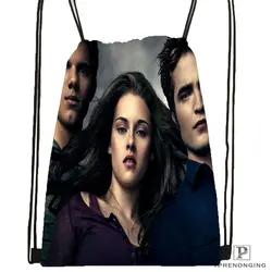 Custom Twilight Saga рассвет походная сумка на шнурке Cute Daypack Kids Satchel (черная спина) 31x40 cm #180531-03-08