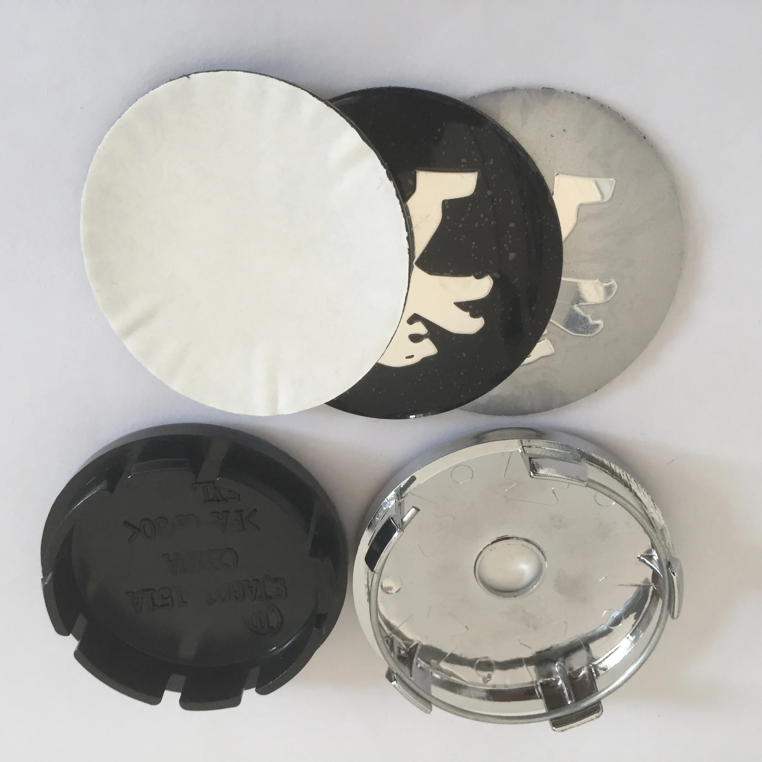 

4pcs 56mm 60mm 65mm 68mm Car Wheel Center Cap Badge dust-proof covers emblem sticker car Styling accessories