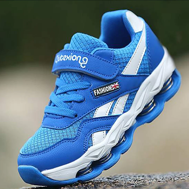 SKHEK 2019 الخريف الأطفال أحذية الفتيان الفتيات وسادة هوائية أحذية مريحة أزياء الأطفال رياضية الطفل أحذية رياضية