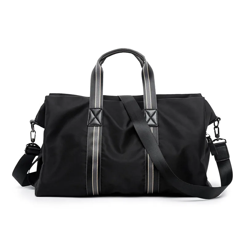 Soft Canvas Leather Men Travel Bags Carry on Luggage Bags Men Duffel Bags Travel Tote Weekend Bag Large Multifunctional
