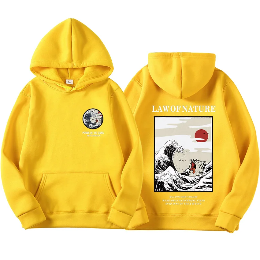 

ZY Fashion Sweatshirts Women/Men Hoodies Funny Cat Print Streetwear Embroidery Japanese Hoodie Sportswear Tops Poleron Hombre