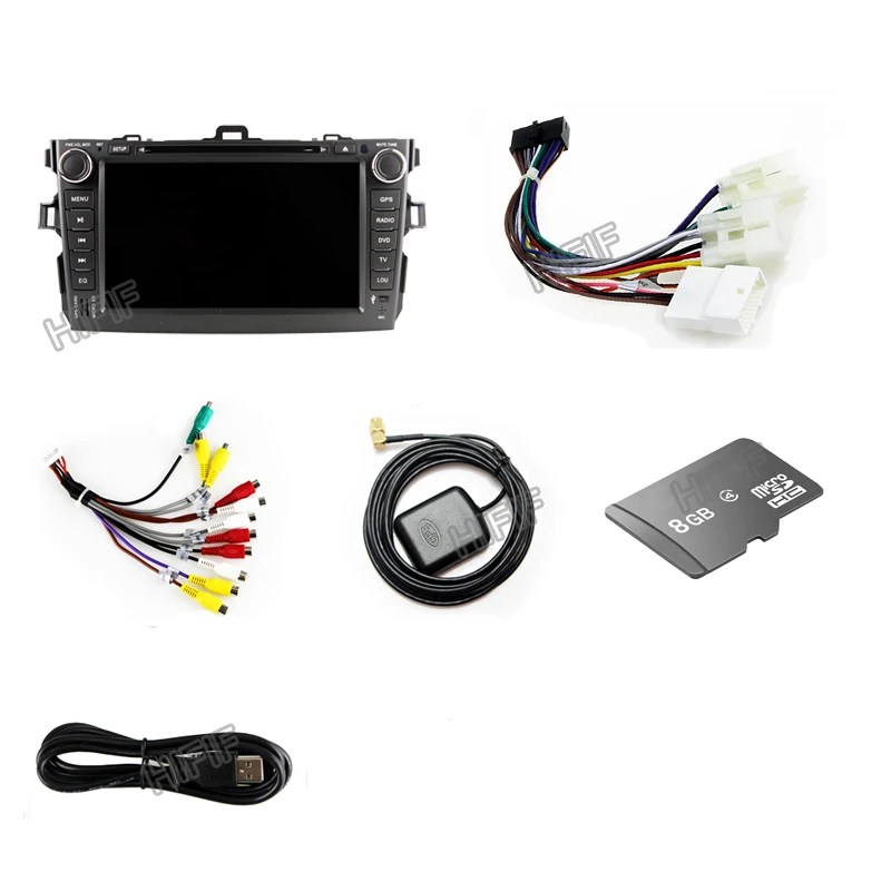 Sale Quad Core Android 7.1 for Toyota Stereo corolla 2011 2007 2008 2009 2010 Car DVD Radio GPS For toyota corolla navigation system 20