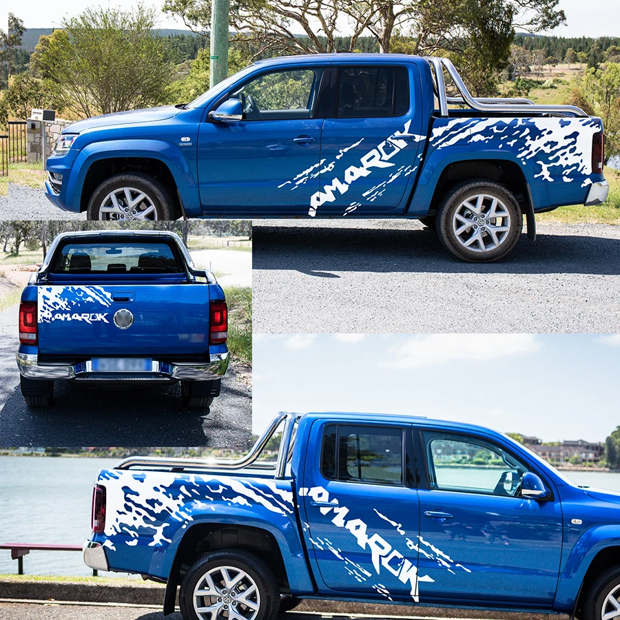 Sticker Decal for Volkswagen VW Amarok pickup Stripe Graphic door body indicator