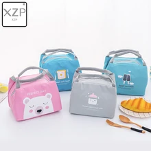 XZP Cartoon Baby Food Insulation Bag Portable Waterproof Thermal Oxford Lunch Bags Convenient Leisure Cute Picnic Outdoor Tote