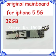 32GB original motherboard for iphone 5 5G unlock mainboard for iphone full function logic board GSM version 1000% good quality