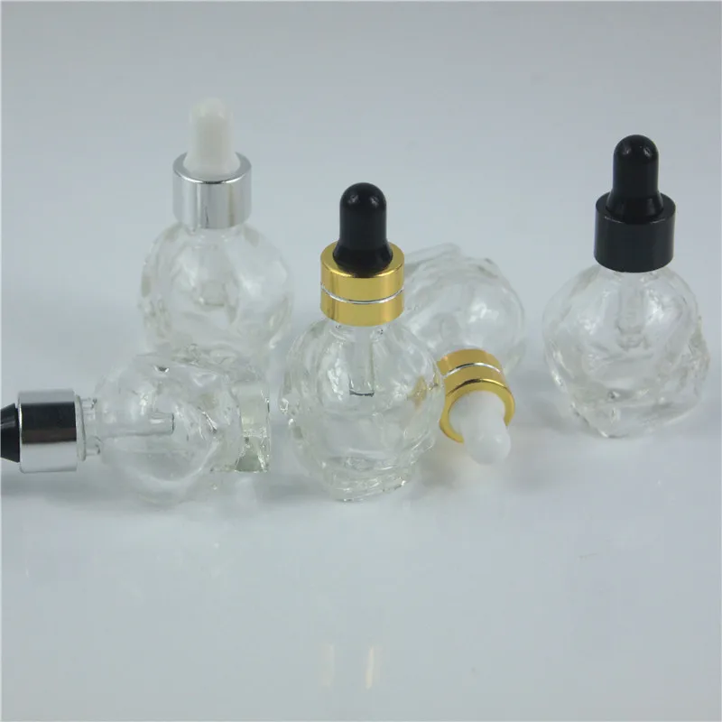 20pcs/lot 8ML lebka vzhled sklo kapátkem láhev sklo oko kapátkem pipetou pro podstatný olejů aromaterapie laboratoře chemicals