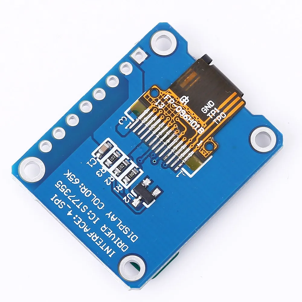 3 В 0 96 дюймовый IPS экран OLED дисплей модуль 80x160 ST7735 SPI для Arduino|Детали и аксессуары