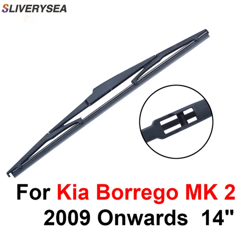 

Rear Wiper Blade No Arm For Kia Borrego MK 2 2009 Onwards 14'' 4 door wagon High Quality Iso9001 Natural Rubber A1-35