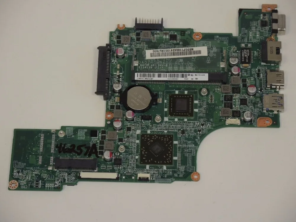 

For ACER AO725 725 V5-121 ZGH notebook motherboard cpu AMD C70 Free shipping